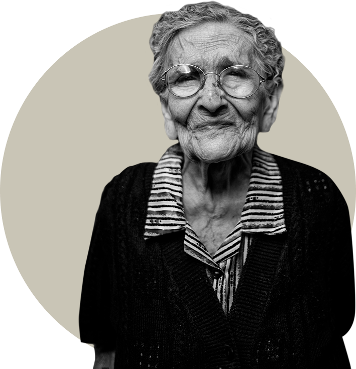Portrait of an older woman